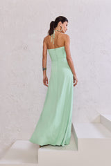 TD Long Light Green Dress