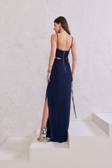 TD Dark Blue Long Dress II
