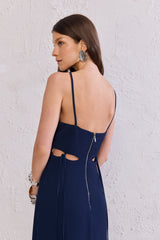 TD Dark Blue Long Dress II