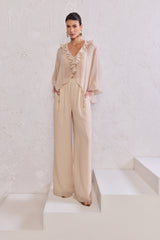 TD Beige Chifon Blouse