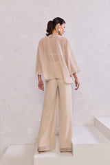 TD Beige Chifon Blouse