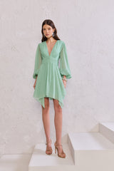 TD Short Green Dress
