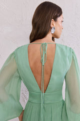 TD Short Green Dress