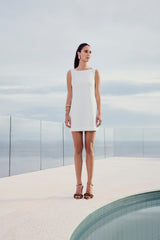 TD White Short Dress