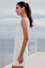 TD White Short Dress