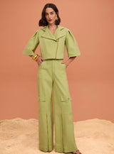 SK Green Cargo Pants