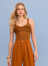 SK Golden Brown Pants