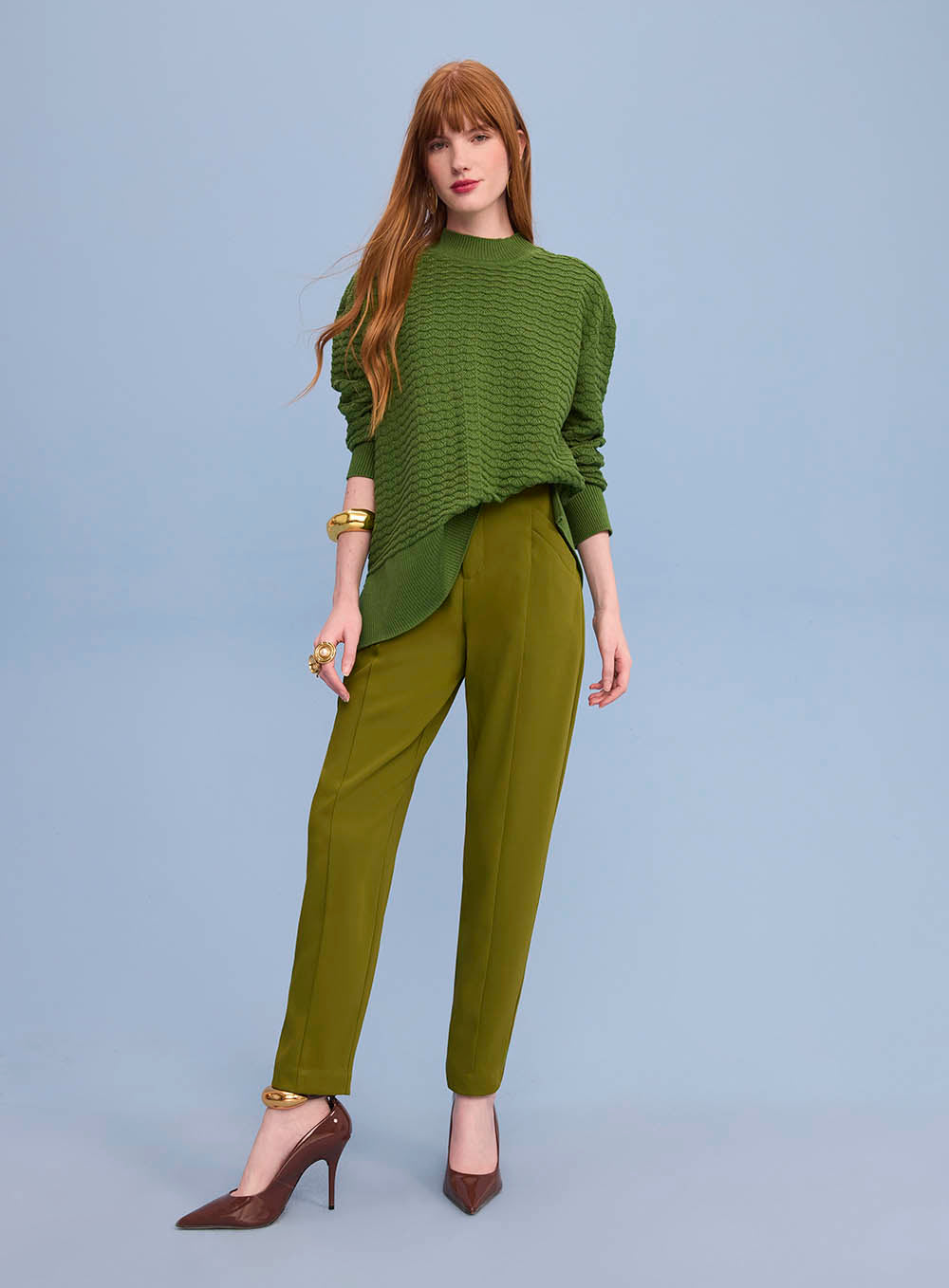 SK Green Pants