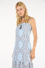 TD Blue Dress Set
