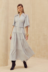 SK Grey Midi Dress