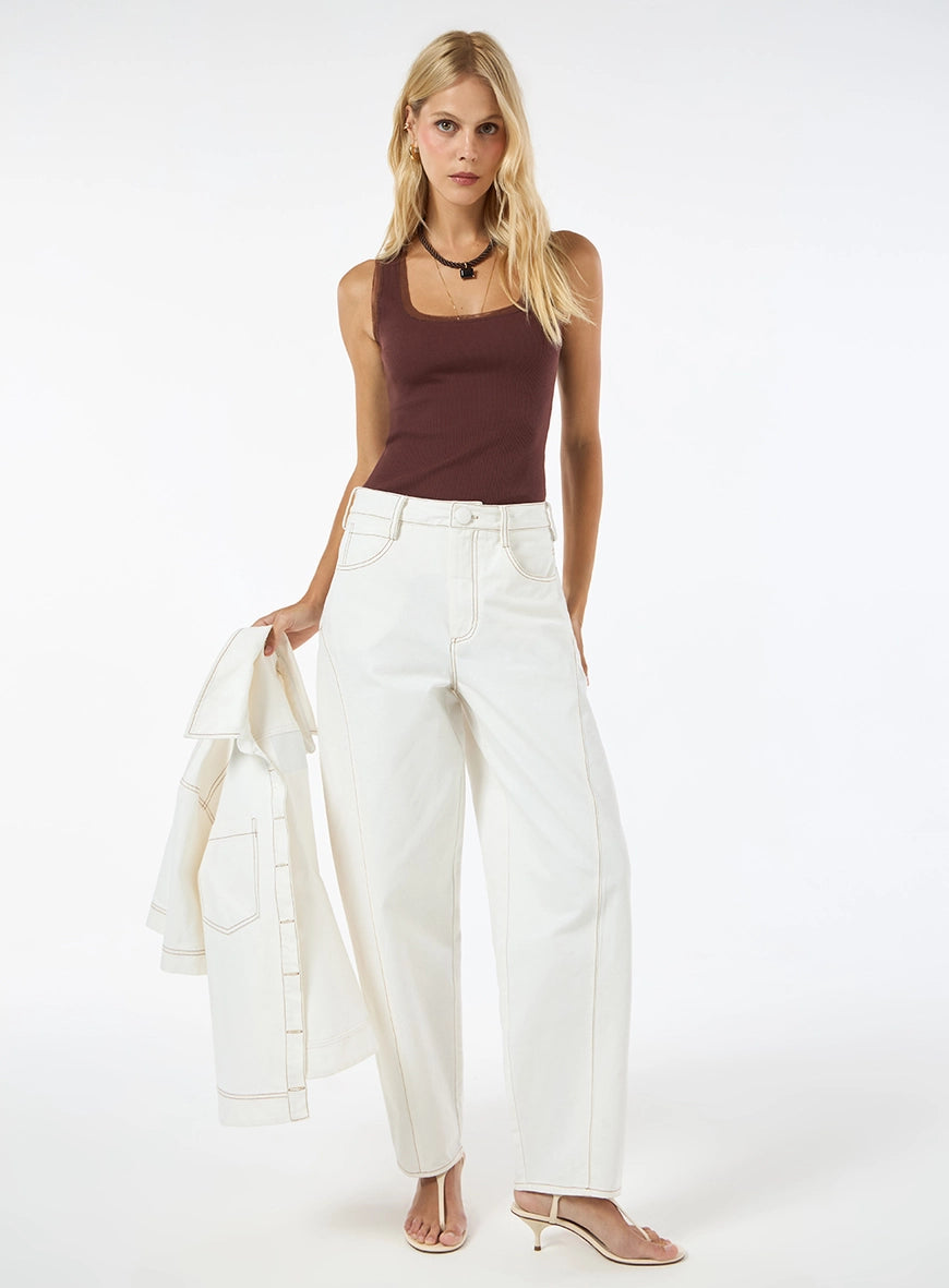 TD Brown Tank Top