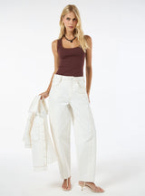 TD Brown Tank Top