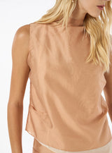 TD Beige Skirt Set