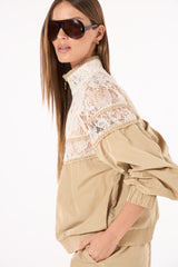 SK Beige Jacket Set