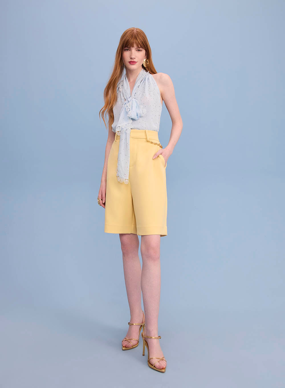 SK Blue Blouse