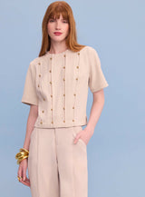 SK Grey Blouse