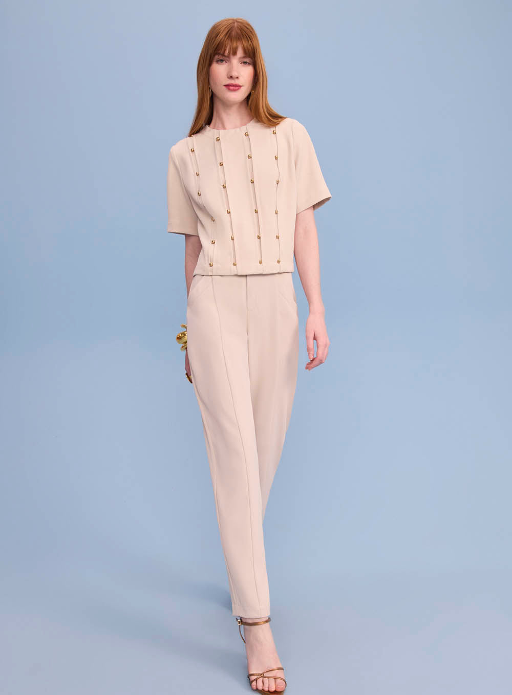 SK Grey Blouse