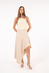 SK Light Beige Blouse