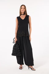 SK Black Aladin Pants