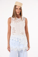 SK White Blouse