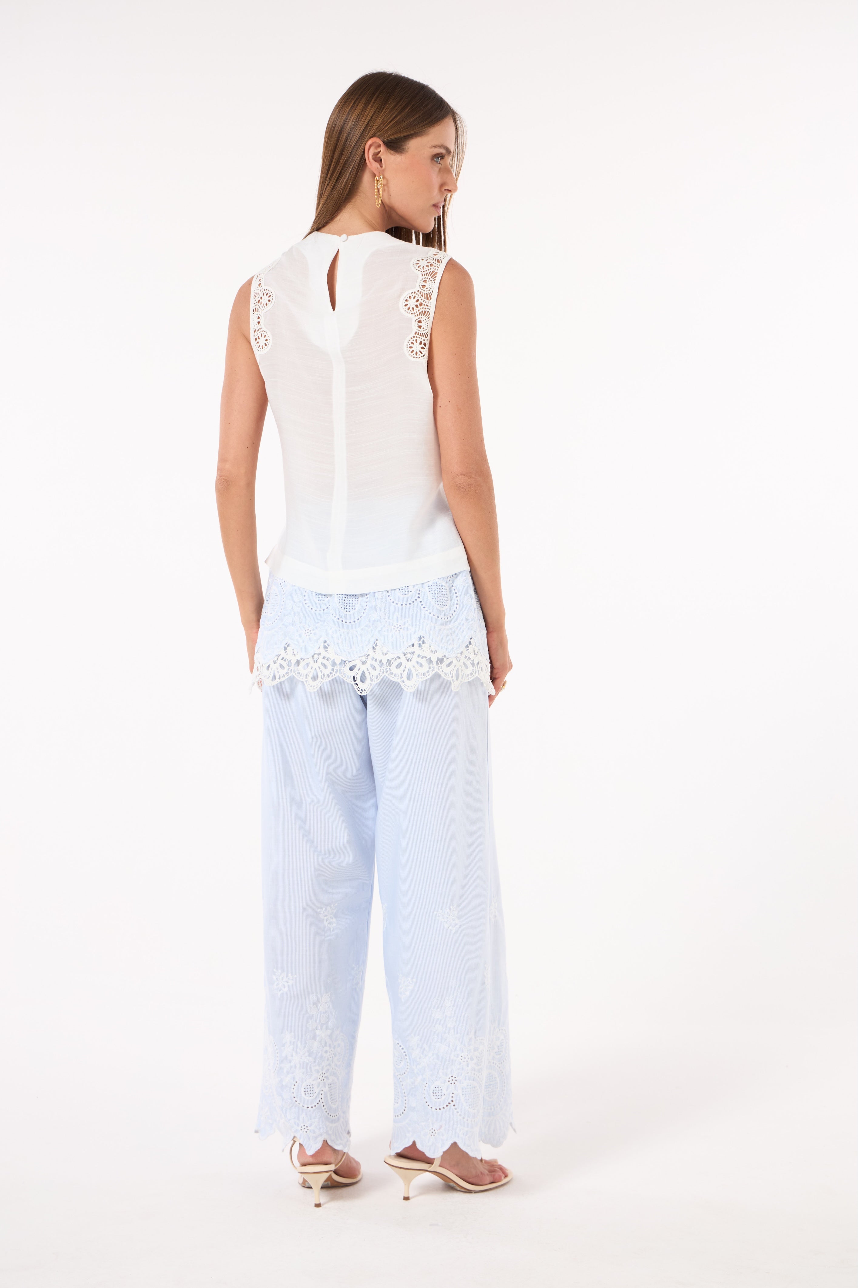 SK White Blouse