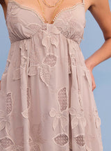 SK Maxi Midi Light Grey Dress