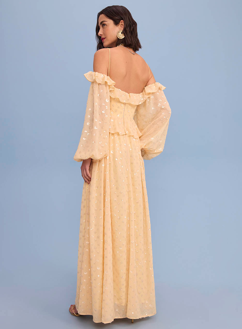 SK Long Yellow Dress