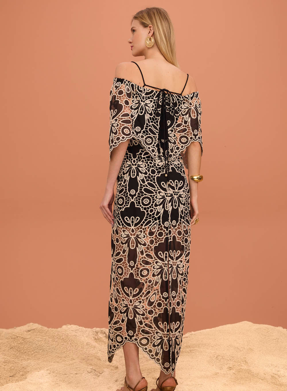 SK Black Midi Dress