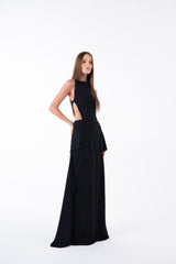 SK Black Long Dress