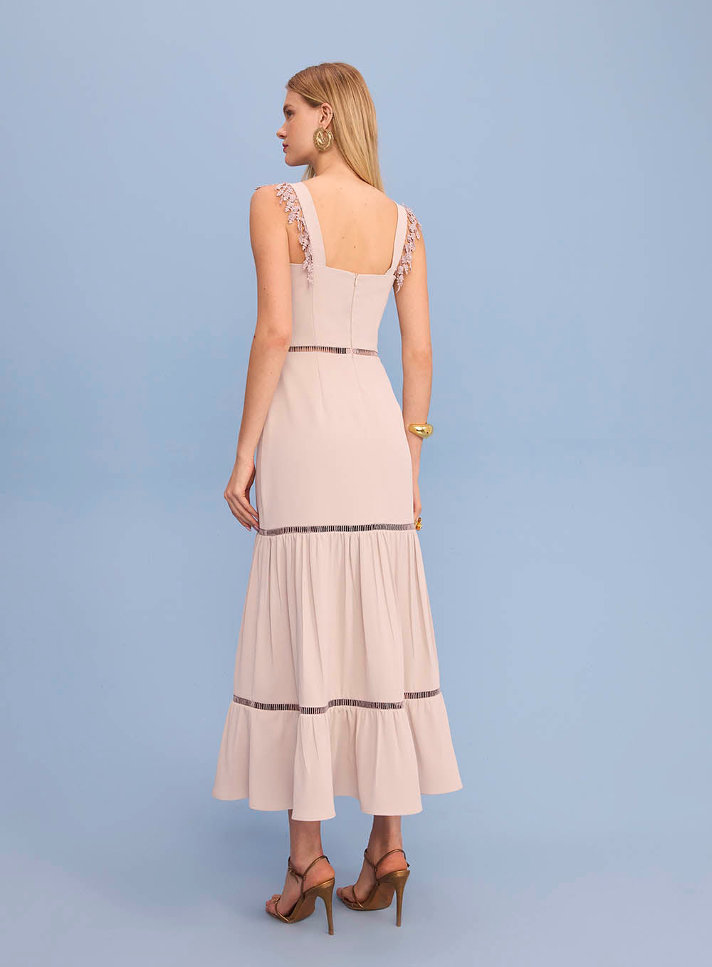 SK Midi Green Dress