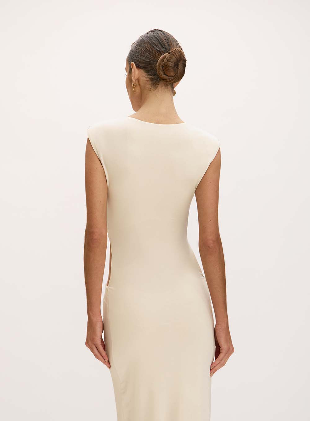 OS Valentina Beige Dress