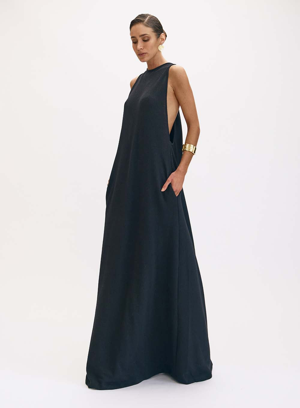 OS Black Beatrice Dress