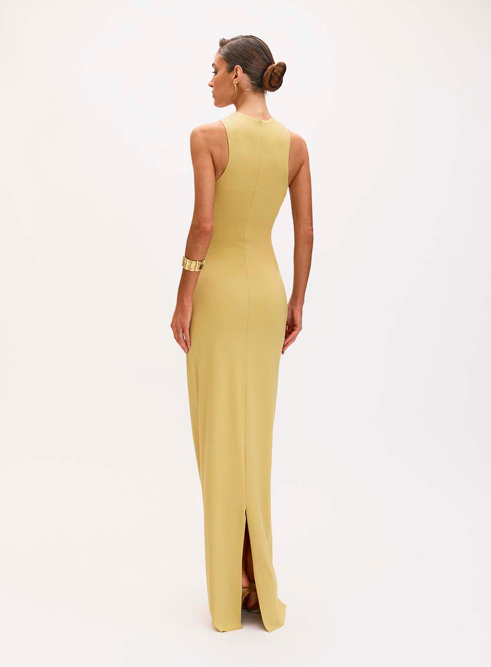 OS Meghann Yellow Dress