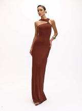 OS Meghann Brown Dress