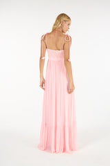 TD Pink Long Dress