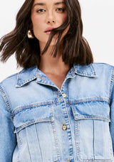 LP Short-Sleeve Denim Shirt