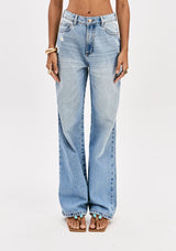 LP Super High-Waisted Straight Jeans