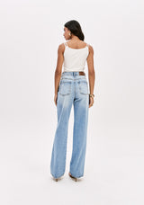 LP Super High-Waisted Straight Jeans