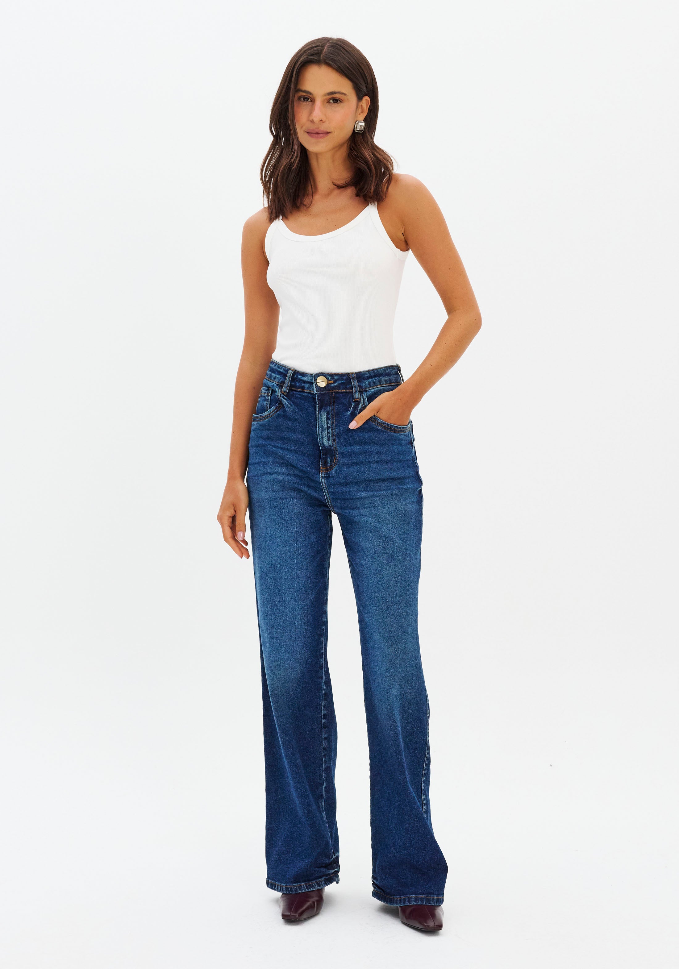 LP Dark Wash High-waisted Jeans