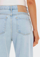 LP Light Wash Straight High Waisted Jeans