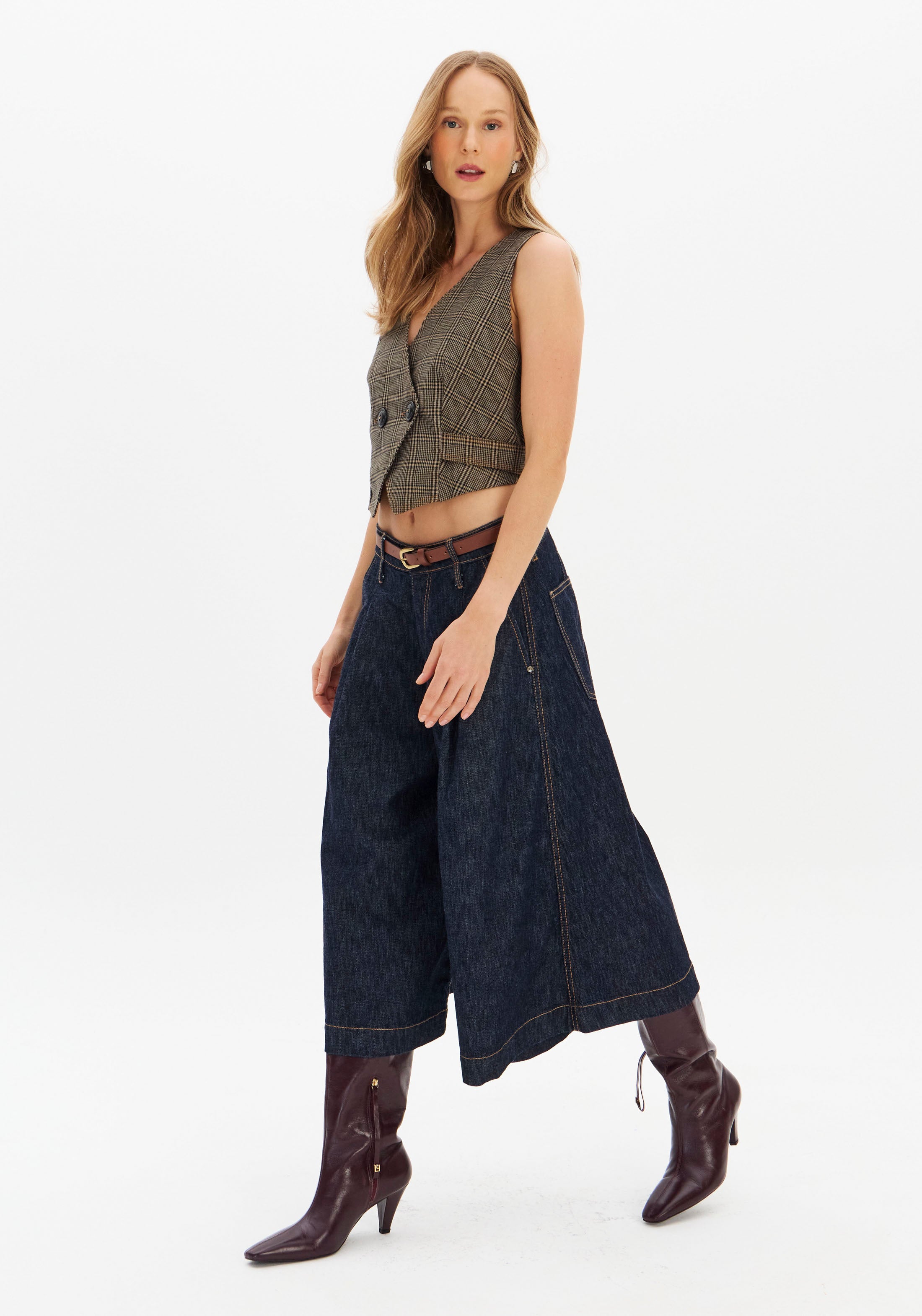 LP Pantacourt Jeans