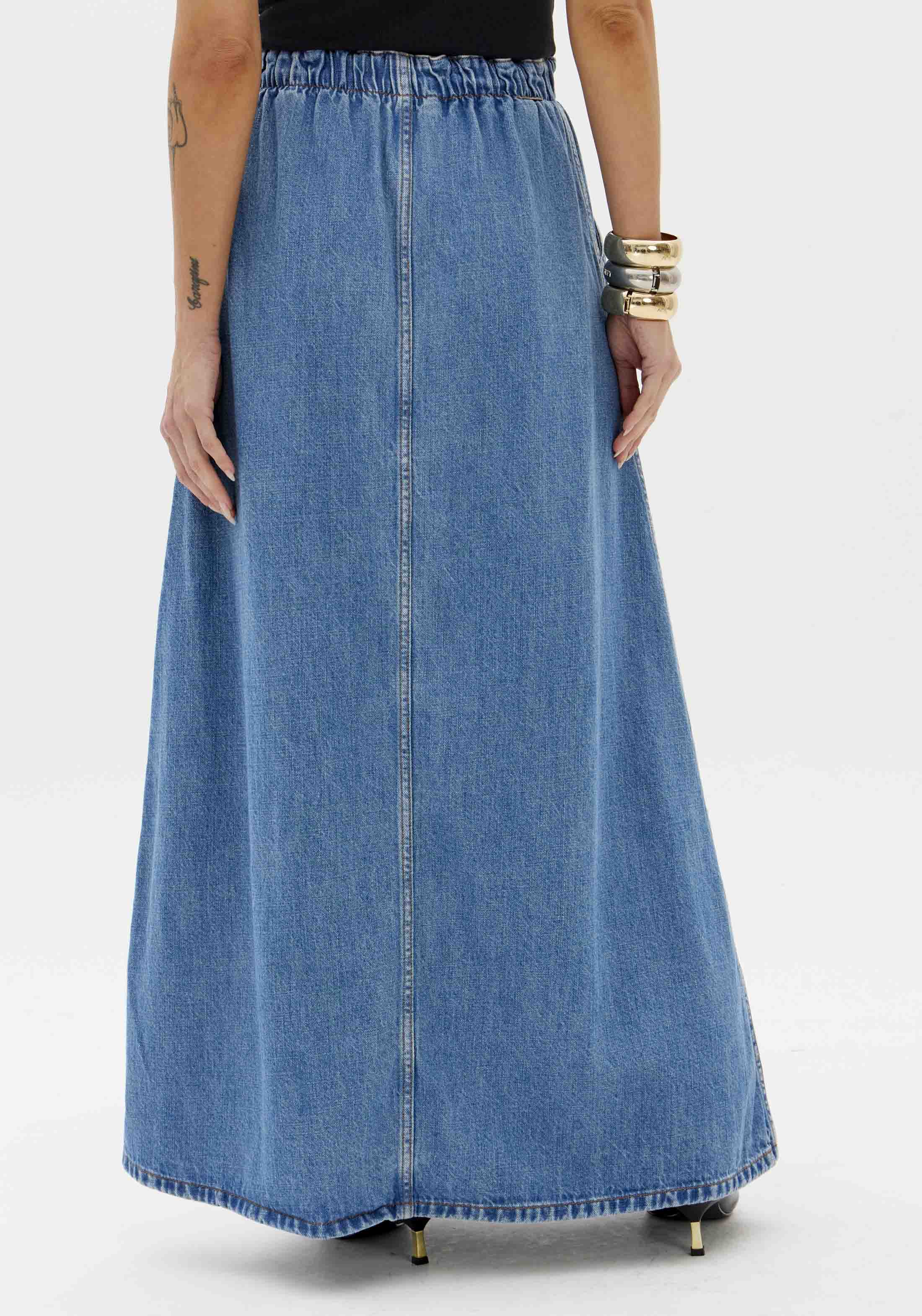 LP Jeans Midi Skirt