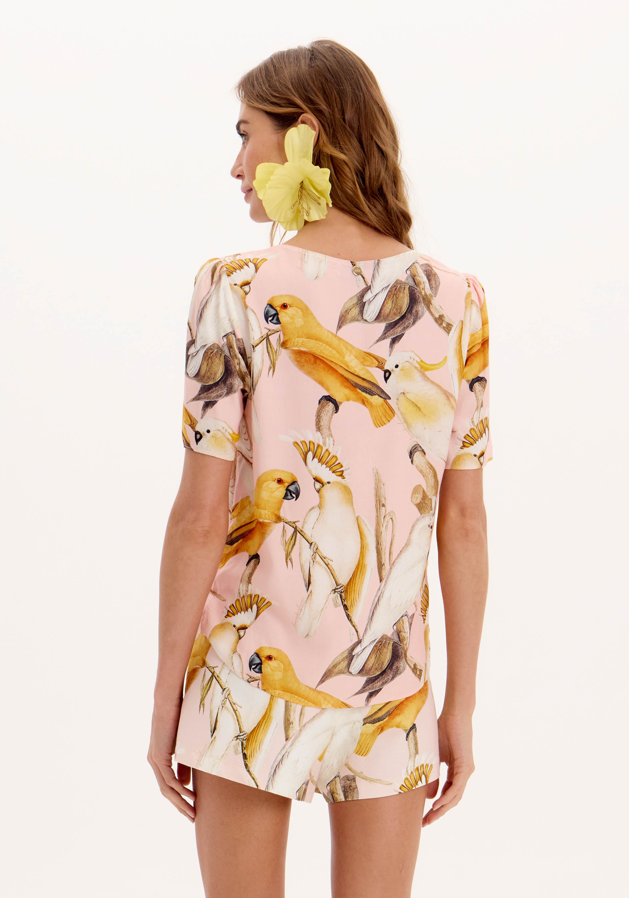 LP Cockatoo Print Blouse