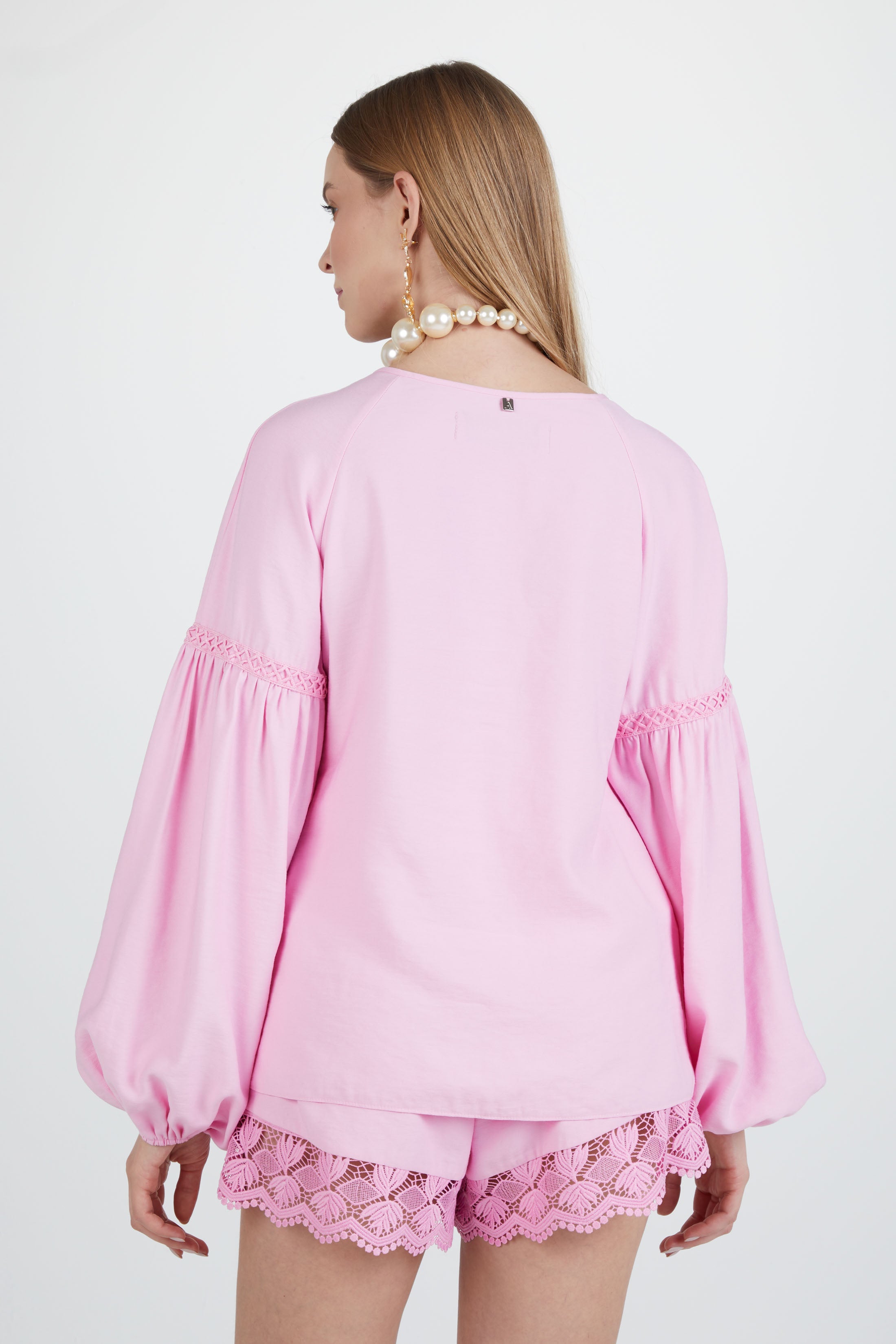 AM Pink Long Sleeve Shirt