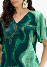 LP Green Blouse