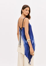 LP Blue Printed Blouse
