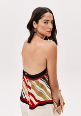 LP Backless Asymetric Blouse