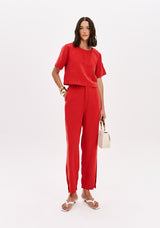 LP Red Blouse
