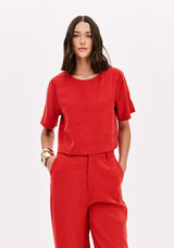 LP Red Blouse