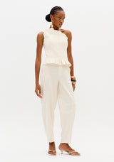 LP Off-White Corset-style Blouse